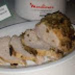 Arrosto di maiale in cartoccio, con funghi, cotto al vapore - cuisine companion moulinex