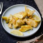 Bocconcini di pollo al limone e curry