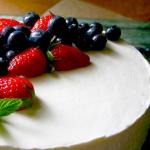 Cheese cake  senza glutine allo yogurt e frutti di bosco 