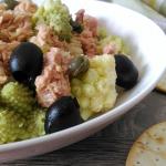 insalata di broccolo e tonno