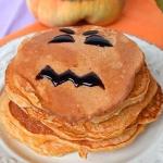 Pancakes di halloween alla zucca (bimby)