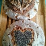 Pane decorato a lievitazione naturale