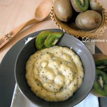 Crema pasticcera al kiwi / kiwi pastry cream