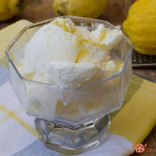 gelato al limone – ricetta senza uova e senza gelatiera
