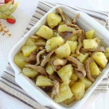 patate e funghi al forno