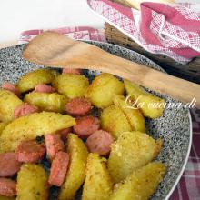 Patate e wurstel sabbiosi / potatoes and wurstel