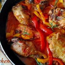 Pollo con i peperoni: il pollo della “Sora Lella”