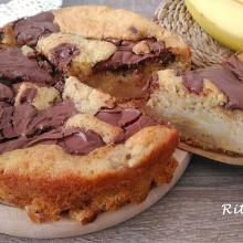 Torta banane e cioccolato - Rita's Kitchen