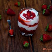 coppa yogurt e fragole – ricetta facile e veloce