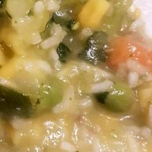 minestra di platessa con verdure (bimby)