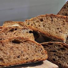Pane senza impasto con grano tenero tipo 1