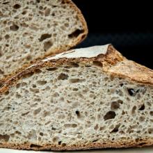 pane senza impasto (no knead bread) con mix di grani teneri