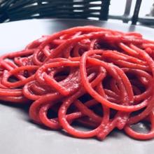 Spaghetti in rosa