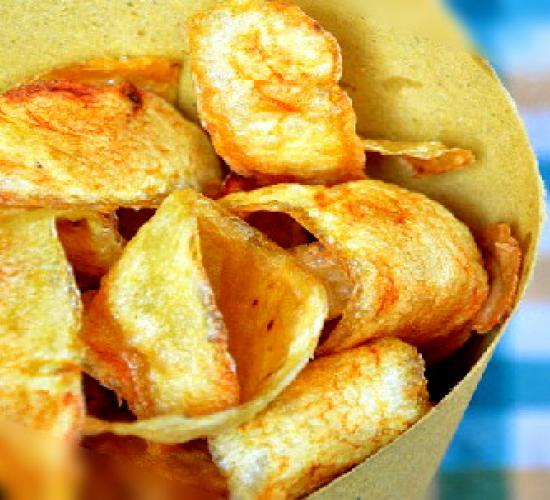 Bucce di patata fritte