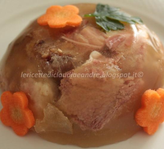 Carne di maiale in gelatina