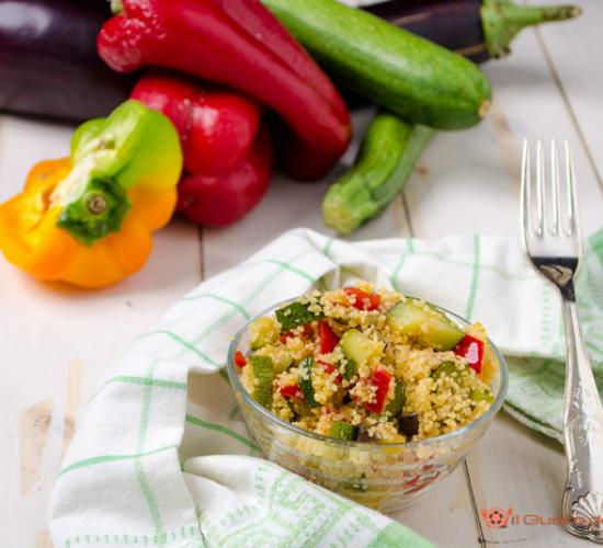 cous cous alle verdure – ricetta vegetariana facile e veloce