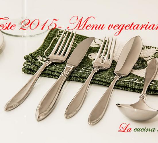 Feste 2015- Menù vegetariano