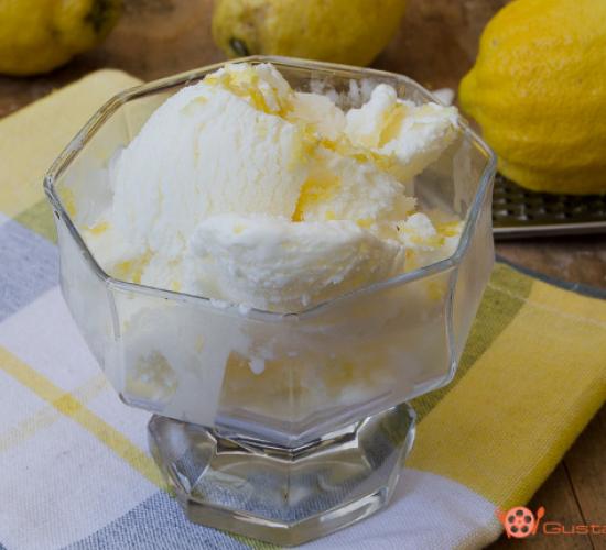 gelato al limone – ricetta senza uova e senza gelatiera