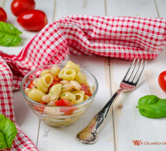 Pasta e fagioli fredda – ricetta insalata di pasta