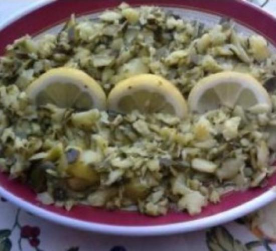 Pasticcio di zucchine al limone (bimby)