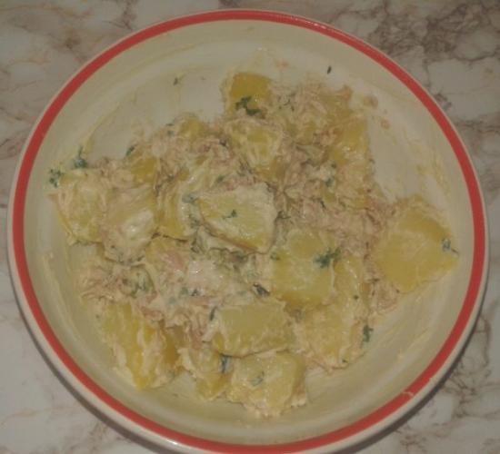 patate al tonno e maionese (piatto freddo video)