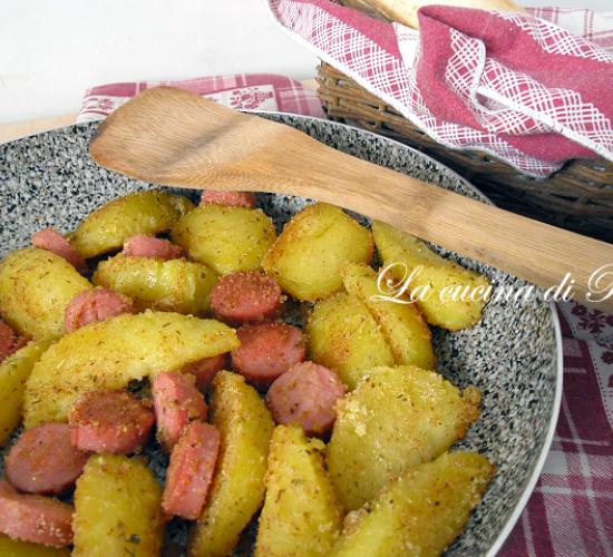 Patate e wurstel sabbiosi / potatoes and wurstel