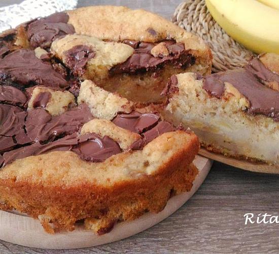 Torta banane e cioccolato - Rita's Kitchen