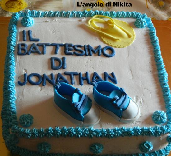 Torta battesimo