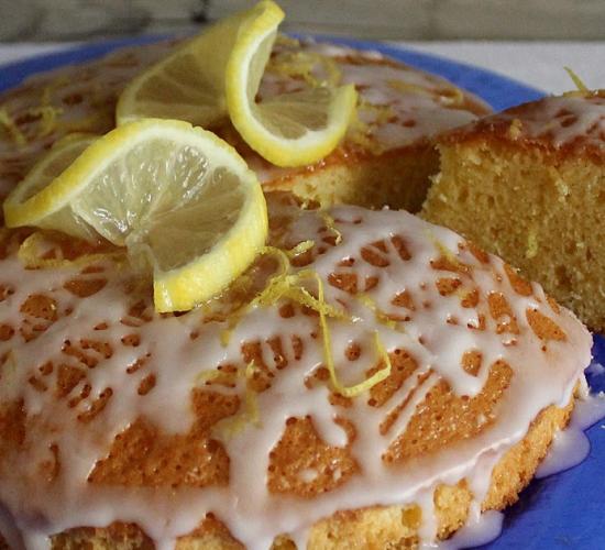 torta semplice al limone - con o senza bimby